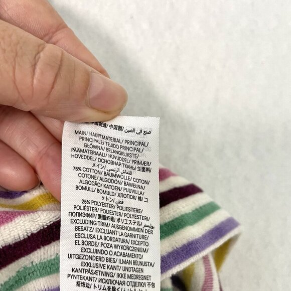 Mini Boden LOT BUNDLE 2 Dresses Embroidered Stripe Colorful Stars size 6-7 - Picture 8 of 10